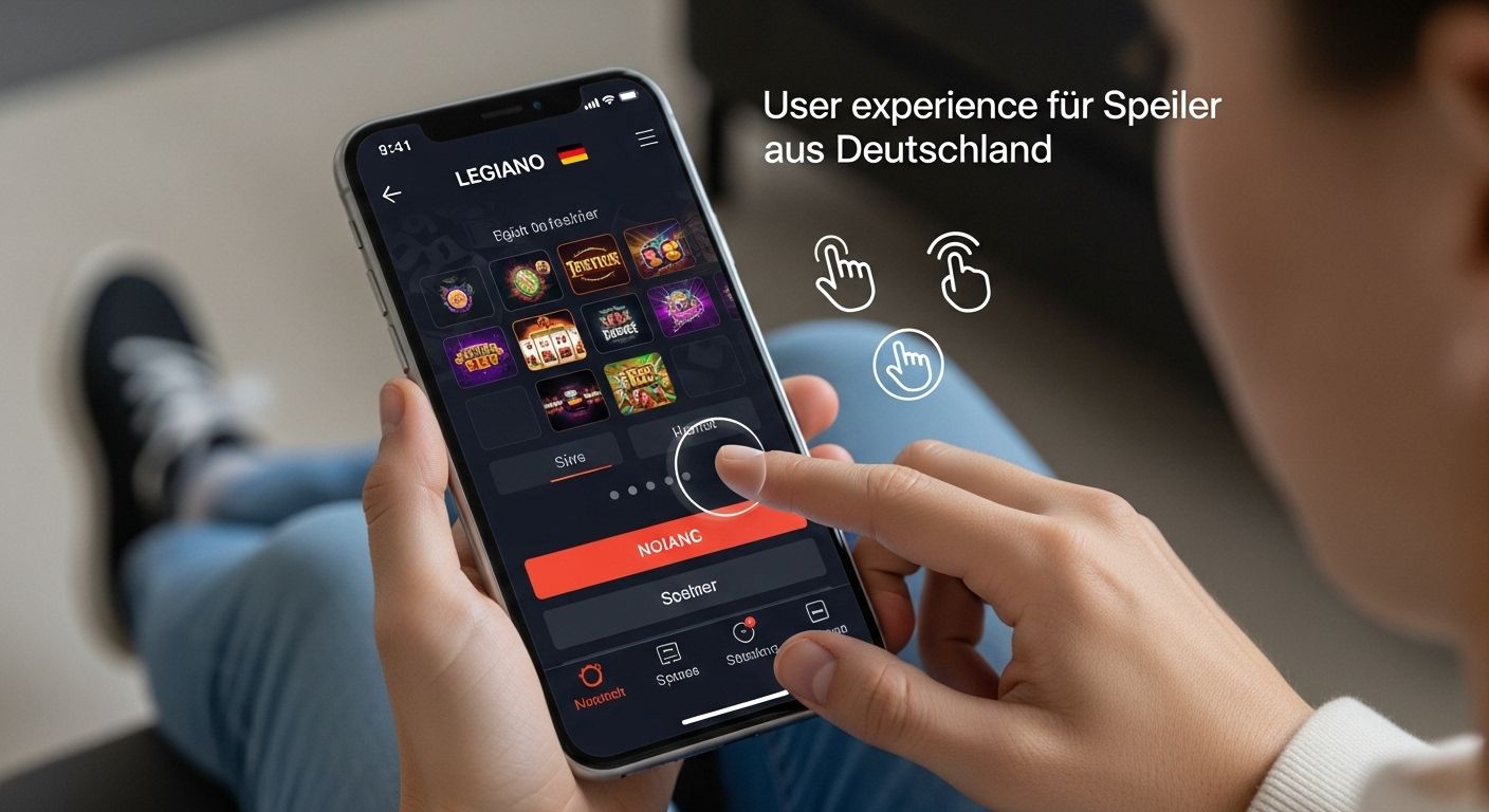 Benutzererfahrung casino app user experience